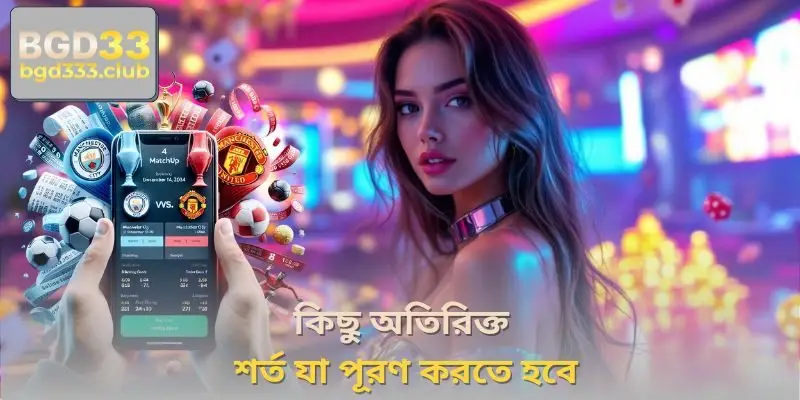 কিছু অতিরিক্ত শর্ত যা পূরণ করতে হবে